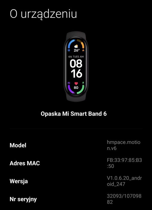 Xiaomi Mi Smart Band 6 - Sprawny i Gotowy do Pracy