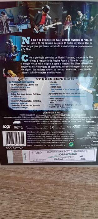DVD Lightning in a Bottle_ Tributos aos Blues