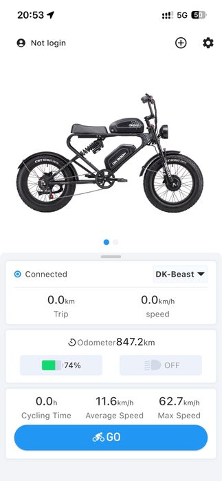 Bicicleta Elétrica Meelod DK300 MAX