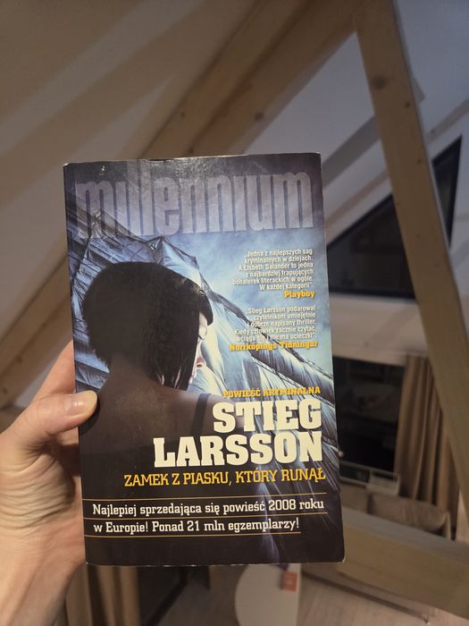 Zamek z piasku który runął Stieg Larsson