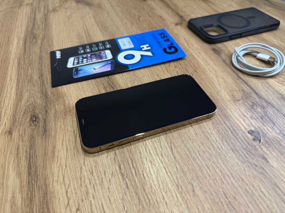 Okazja! Iphone 12 Pro Złoty ! Gwarancja ! Super Stan! Kondycja Baterii 100%!