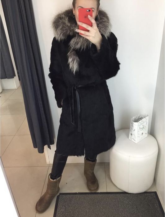 Натуральная шуба нутрия