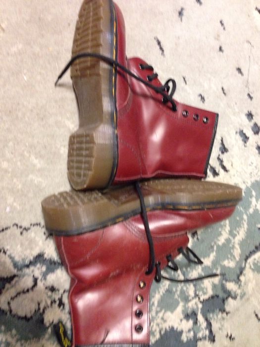 martensy bordowe Dr.Martensa rozmiar 36  skórzane