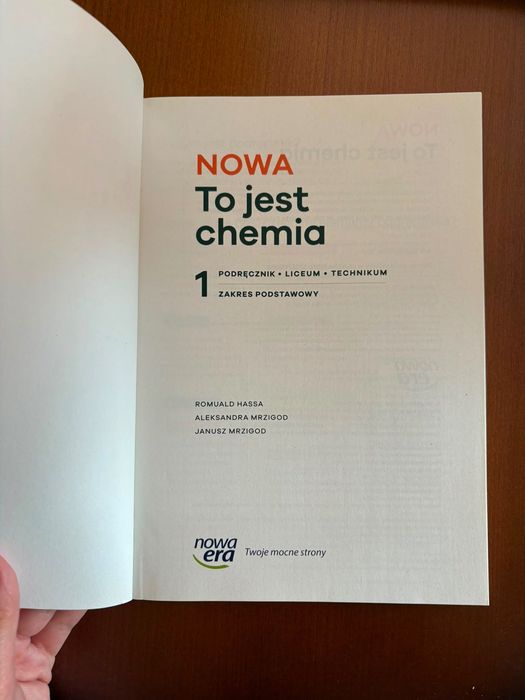 To jest chemia 1, Podręcznik do liceum i technikum, Nowa Era