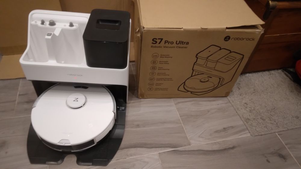 Robot sprzątająco mopujący Roborock S7 Pro Ultra  automatyczny samoczyszczący  robot zmywający