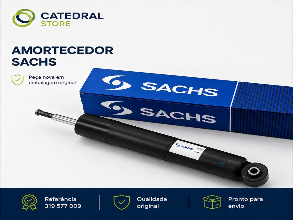Amortecedores Traseiros Sachs Smart Fortwo 451 - Novos (Par)