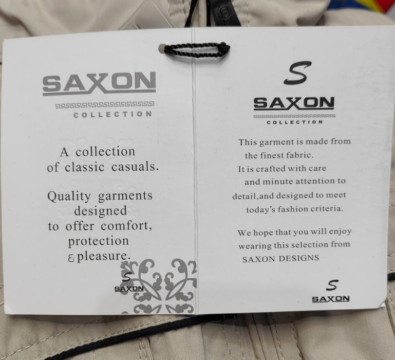 Wr) SAXON klasyczna kurtka męska Roz.XXL
