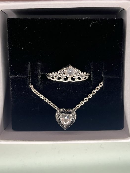 Colar + anel Pandora