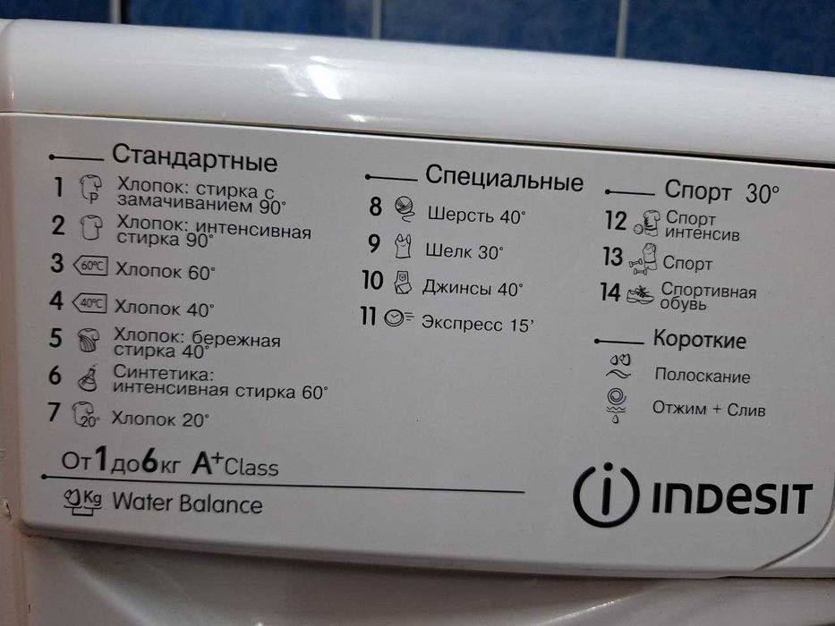 Пральна машина Indesit