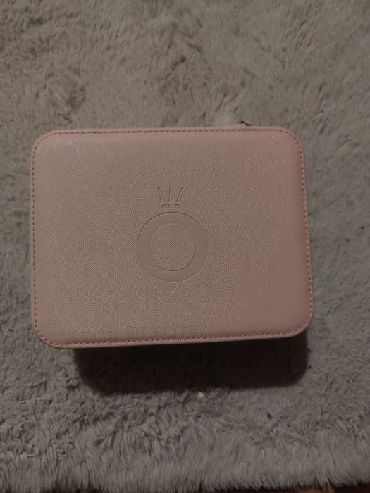 Скринька для ювелірних виробів Pandora рожевого кольору