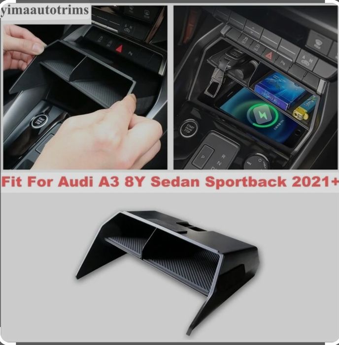 Arrumação Audi A3 8Y (modelos novos de 2021 a 2026)