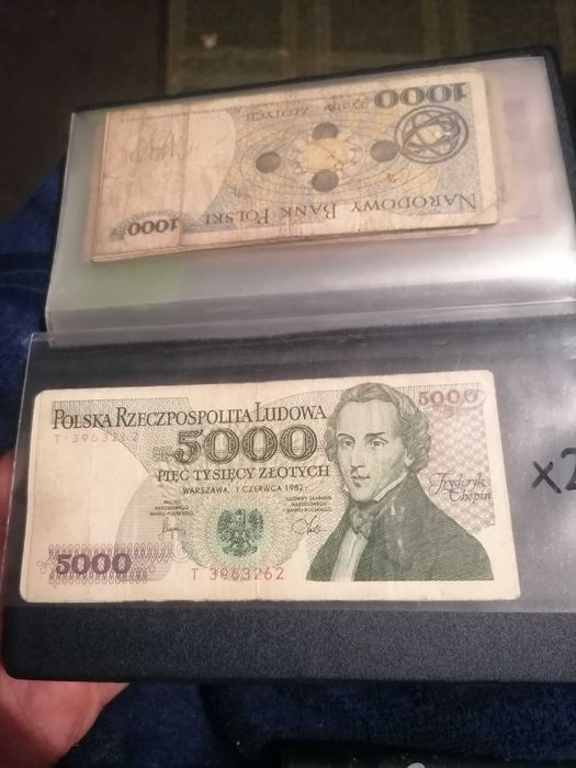 Banknoty polskie 42 sztuki