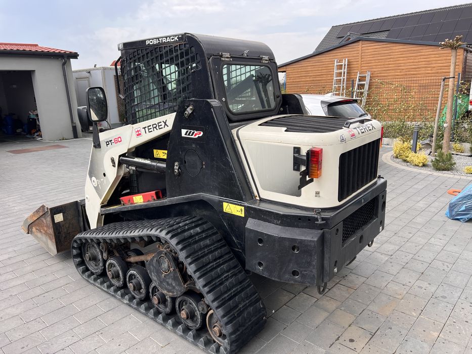 Skid steer Mini ładowarka gąsienicowa Terex pt60 bobcat
