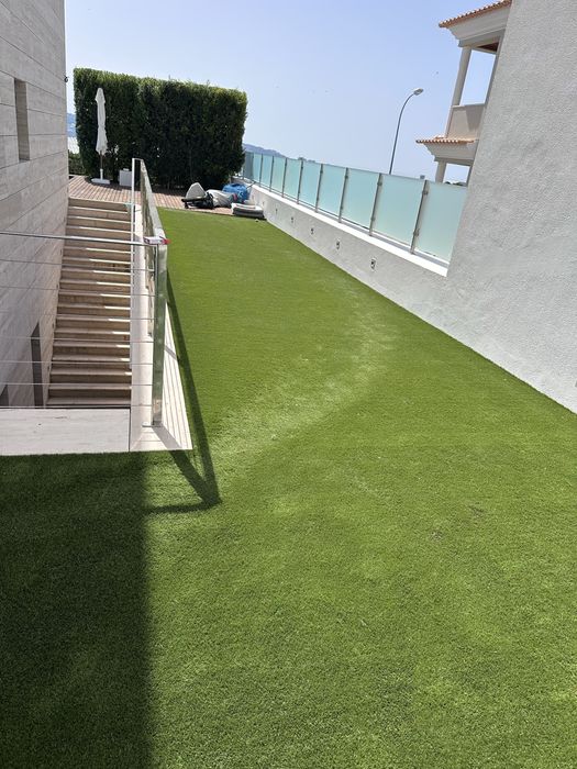 Aplicador relva artificial