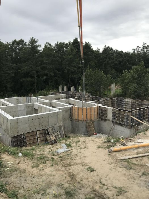 Бетонні роботи,підпірні стіни,фундаменти