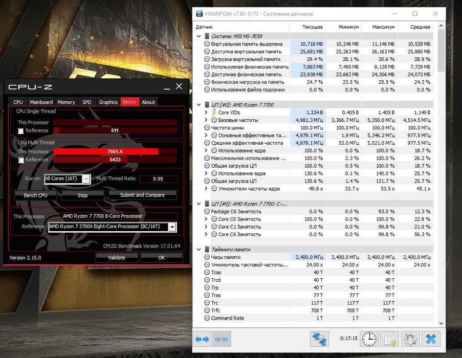 Процесор АMD Ryzen 7 7700