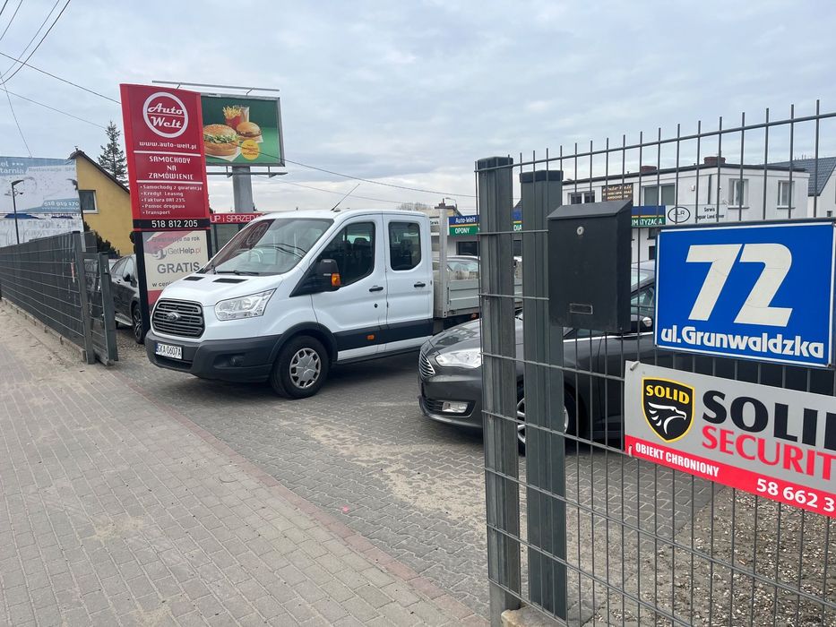 Ford Transit  2.0 TDCI 7 osobowy Brygadówka Doka Klimatyzacja Hak