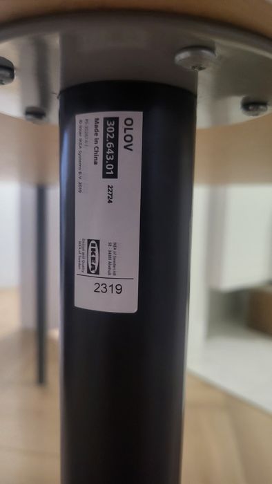 Biurko 120x60 + nogi regulowane