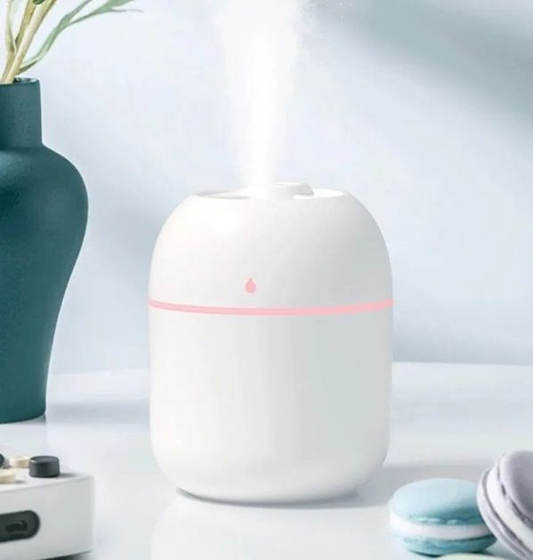 Новий. Зволожувач повітря ультразвуковий Humidifier 220мл. Білий.