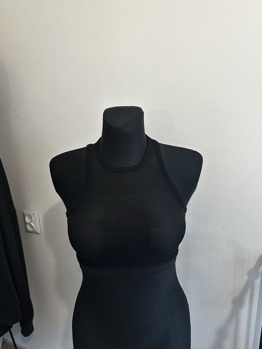 Crop top z siateczki Missguided S/M