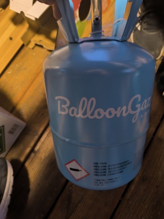 Butla na hel pusta x2