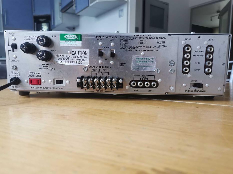 Wzmacniacz HH SCOTT Stereomaster LK-60/13