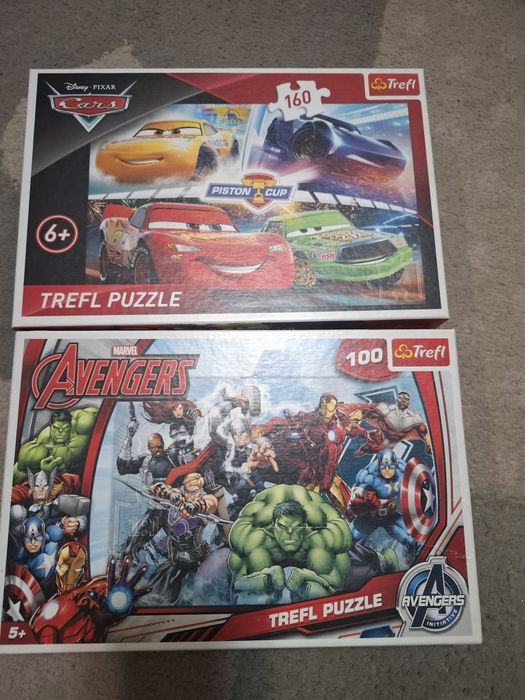 Puzzle Auto i Avengers