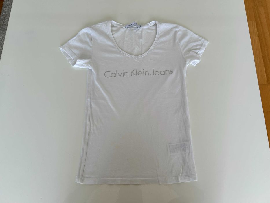 Koszulka damska calvin klein biała S