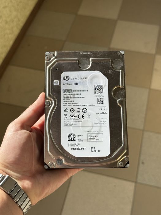 Жорсткі диски 8tb seagate archive hdd, ідеал