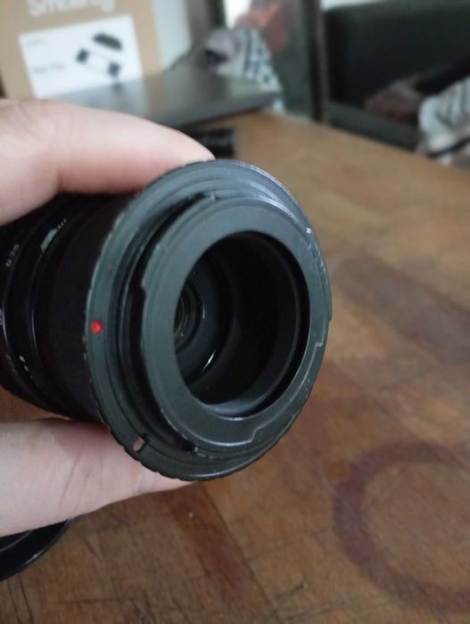 Fujinon EBC 55Mm F3,5 Macro com 1:1 extensao + Canon EF adaptador