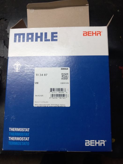 Volkswagen Audi Skoda Termostat Mahle Nowy.