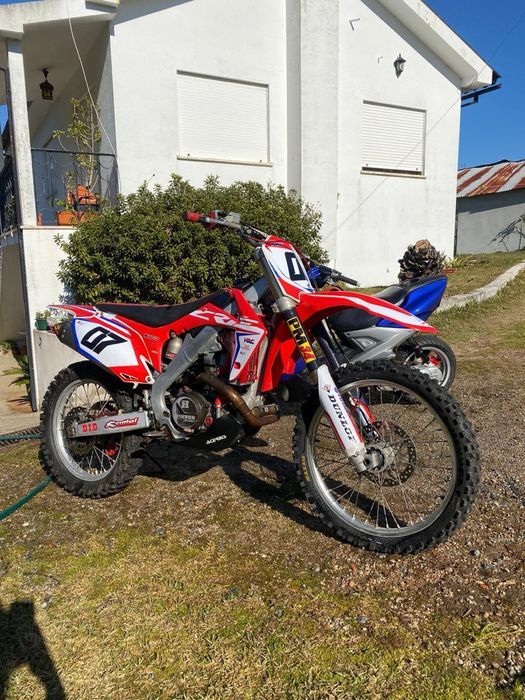Honda crf 450r de fins de 2012