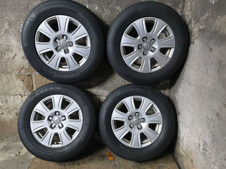 Felgi aluminiowe Audi VW Skoda R16 5x112 E6,5JX16H2 ET 33 centr 57,1mm