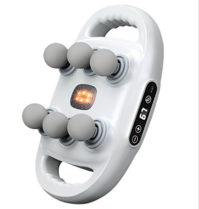 Массажер высокочастотный перкуссионный для тела на 6 головок 20 скорос