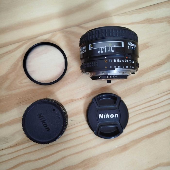 Lente Nikon AF Nikkor 50mm f/1.4 D AF