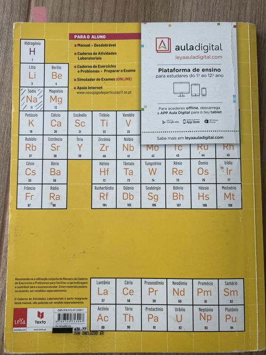 Manual Jogo de Partículas - Física e Química A - Química 11 ano (2020)