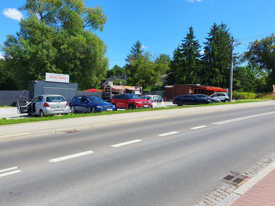 Wynajmę miejsce na placu - Kraków ul. Myślenicka - bardzo duży ruch