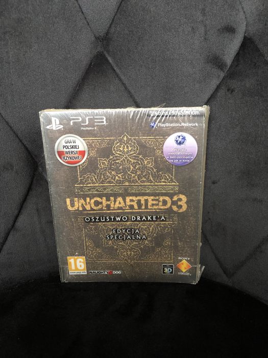 Folia NOWA uncharted 3 edycja specjalna PS3