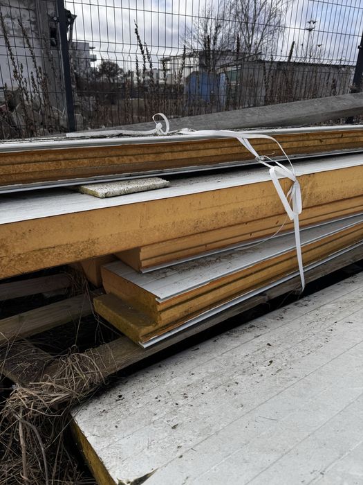 Płyta warstwowa 12 cm – 8 sztuk – komplet 200 zł