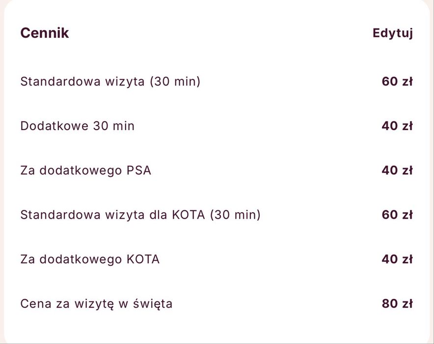 Opieka nad zwierzetami bydgoszcz