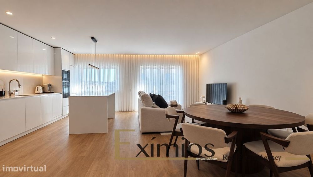 Apartamento T2 com garagem fechada, em Vila do Conde