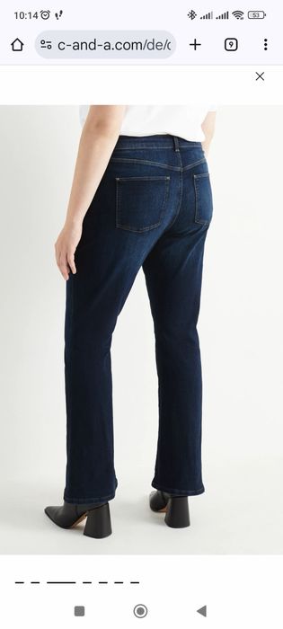 Жіночі джинси Bootcut C&A