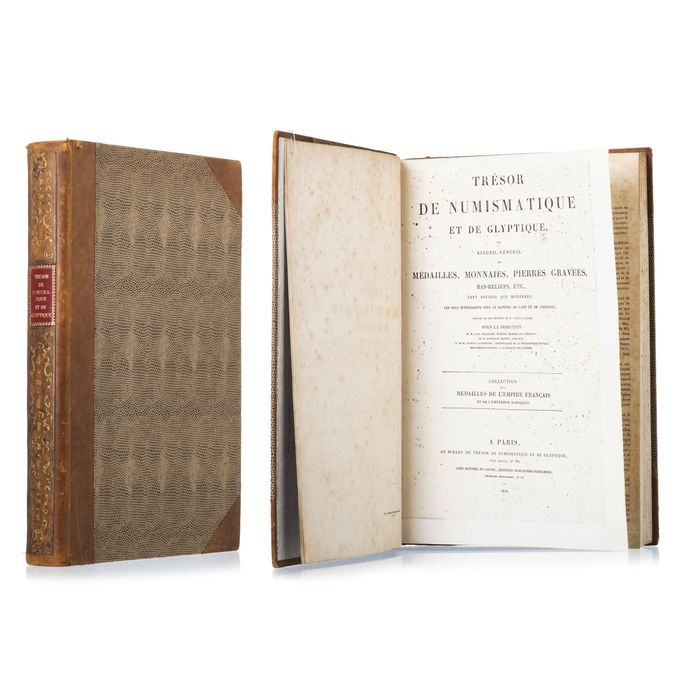 Livros - Delaroche P.; Dupont H.; Lenormant C. - Trésor de numismatiqu