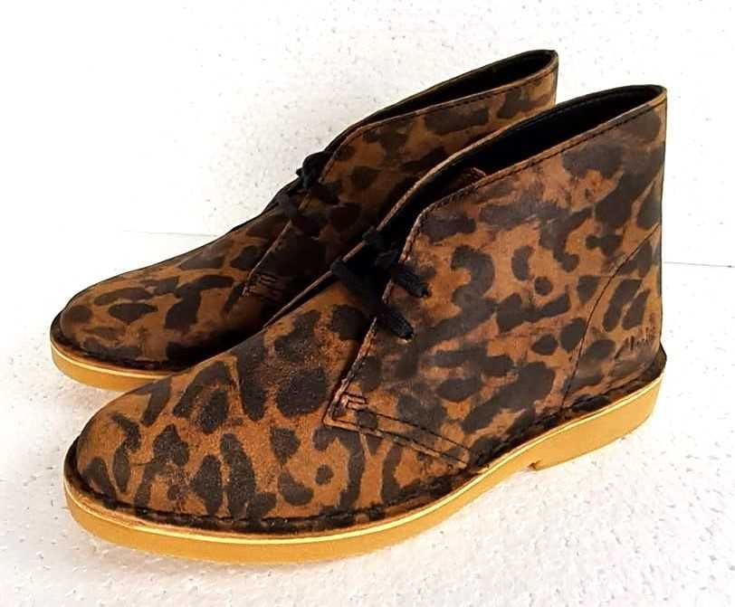 Skórzane botki trzewiki Clarks  nowe r. 37 uniseks