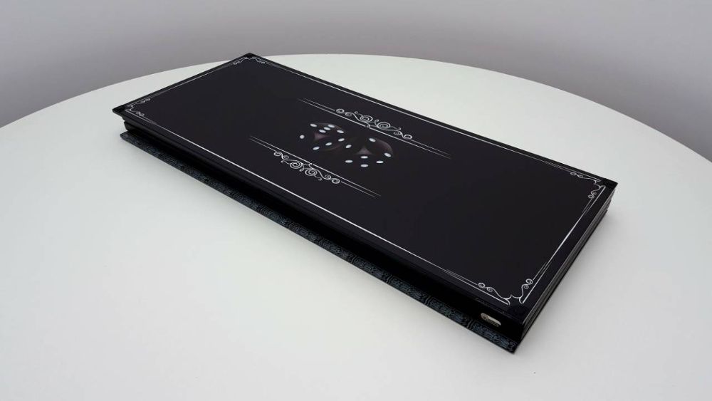 Нарды хай-тек стеклянные. Дизайн под заказ. Нарди Art-limit