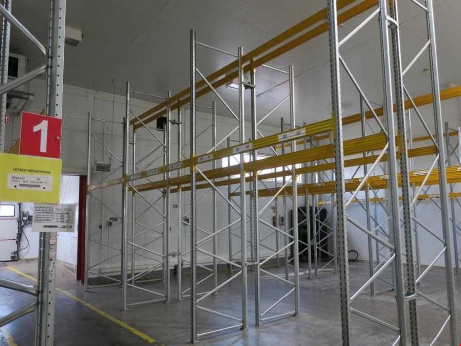 Regały paletowe regał paletowy używane magazynowe Trawers Metalsisem