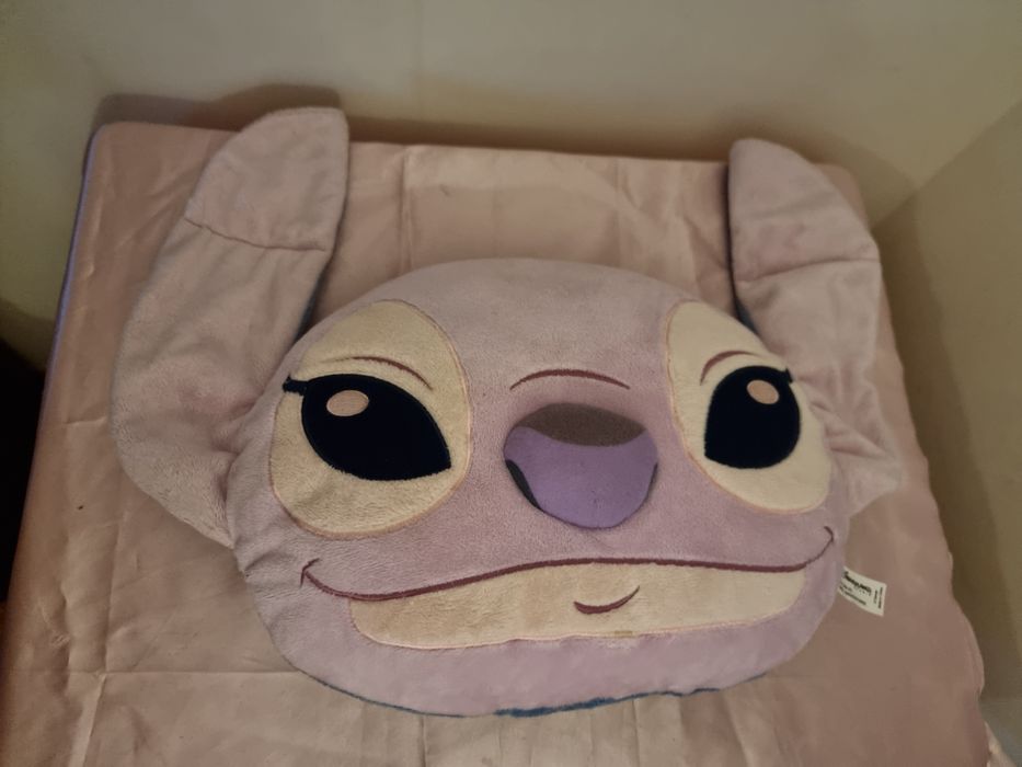 Almofada 2 em 1 Disney Lilo & Stitch - Stitch e Angel