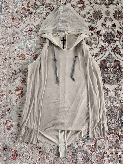 L.G.B Mudwash Back Cross Hoodie opium