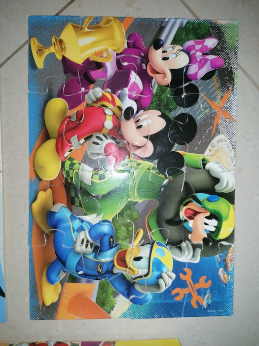 2 Puzzles Mickey Educa 16 peças