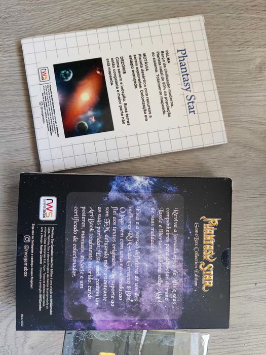 Phantasy Star 1 MasterSystem PT-BR GameBox Collection Edition